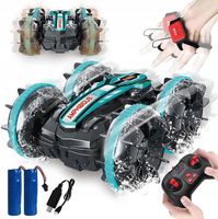 2.4G RC ZABAWKI SAMOCHODOWE AMFIBIA PILOT SAMOCHÓD ŁODZIE WODOODPORNA