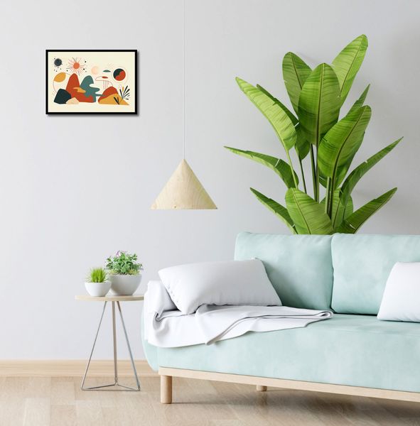 Plakat 42x29,7cm Kosmos Barw zdjęcie 4