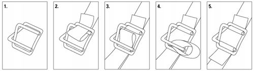 12mm ZAPINKI SPINKI DRUCIANE DO TAŚMY PP PALET na Arena.pl