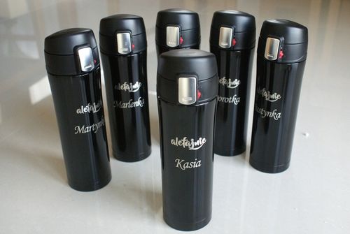 Kubek termiczny termos KIEROWCY + GRAWER prezent na Arena.pl