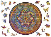Puzzle Drewniane Premium 3D dla dorosłych Mandala Doskonała Harmonia XXL