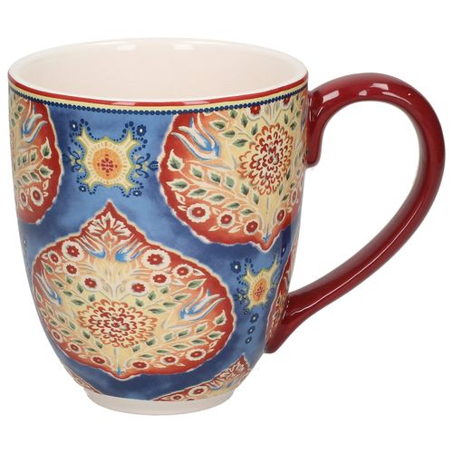 KUBEK CERAMICZNY ORIENT NIEBIESKI 900 ml na Arena.pl