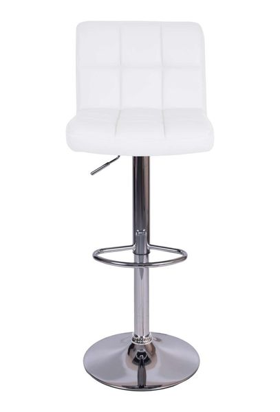 Hoker krzesło barowe Arako białe zdjęcie 4