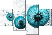 140CM 70 OBRAZ TURKUSOWE DMUCHAWCE ŚCIENNY