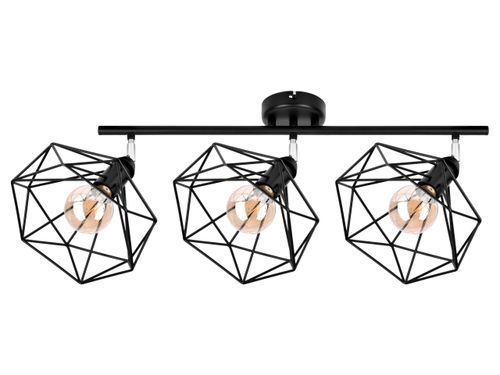 SZACH NOWOCZESNE LAMPY WISZĄCE 2712/Z-B-3 CZARNA LW3 na Arena.pl