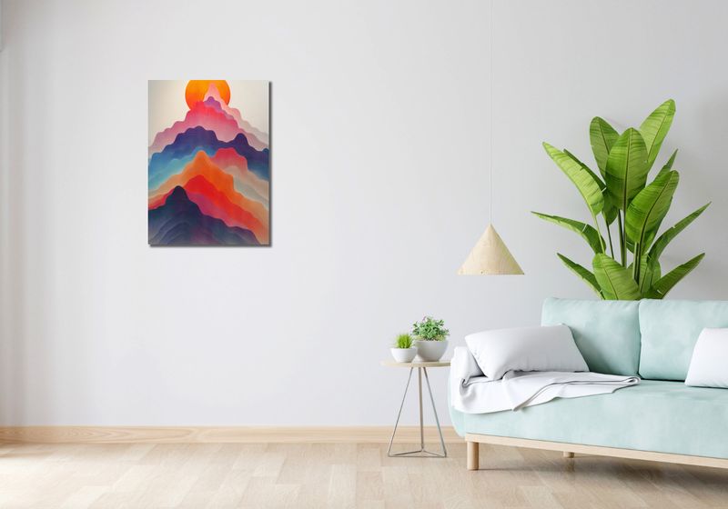 Obraz 50x70cm Gama Gór zdjęcie 2