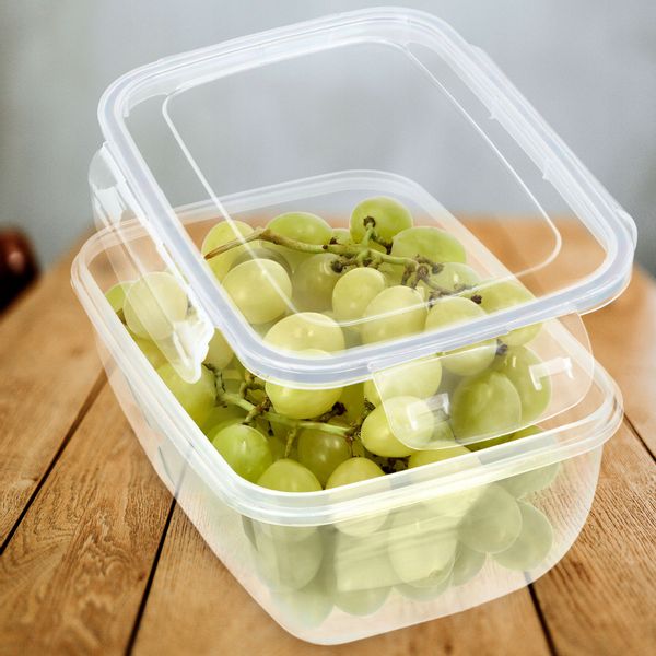 POJEMNIK NA ŻYWNOŚĆ LUNCH PUDEŁKO PLASTIKOWE 1,4L zdjęcie 4