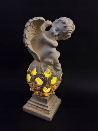 SOLARNY ANIOŁ LED ANIOŁEK 26CM SOLARNA OGRODU na Arena.pl