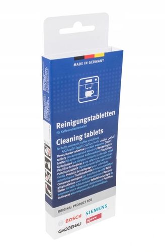 ORYGINALNE TABLETKI czyszczące ekspresów SIEMENS | 10szt TZ60001 na Arena.pl