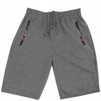 KRÓTKIE SPODENKI LATO szorty dresowe męskie wybór 2 KIESZENIE ZAMEK M