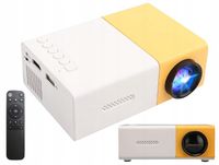 PRZENOŚNY MINI RZUTNIK PROJEKTOR LED FULL HD LAPTOPA TABLETA ZESTAW + PILOT