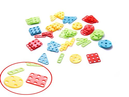 Puzzle Klocki w walizce 6w1 + wkrętarka 261 el. na Arena.pl