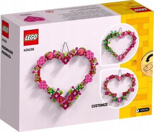 LEGO Creator 40638 Ozdoba serce wianek prezent na walentynki na Arena.pl