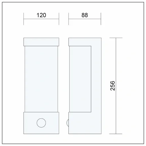 LAMPA Z CZUJNIKIEM RUCHU I ZMIERZCHU KINKIET ZEWNETRZNY DO LED E27 zdjęcie 9