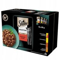 SHEBA Selection mokra karma dla kota Soczyste Smaki w sosie 12x 85g