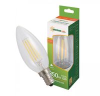 Żarówka LED E14 COG świecowa 6W WW clear SPECTRUM