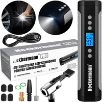 ELEKTRYCZNA POMPKA ROWEROWA KOMPRESOR BEZPRZEWODOWY DO ROWERU 2000 mAh