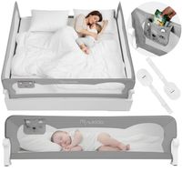 Barierka ochronna do łóżka zabezpieczająca bramka blokada 200 cm Nukido