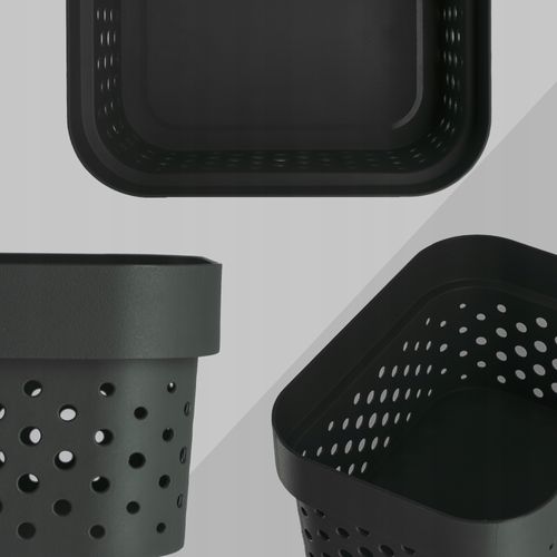 Curver Pojemnik Pudełko Ażurowe 1,4 L Szary na Arena.pl