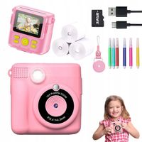 APARAT NATYCHMIASTOWY POLAROID DLA DZIECI DRUKARKA NA PREZENT +32GB