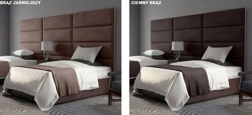 70X30 PANELE ŚCIENNE TAPICEROWANE WEZGŁOWIE WELUROWE 3D KING VELVET na Arena.pl