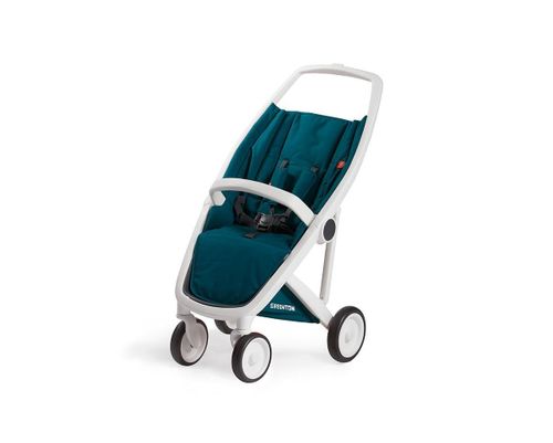 Wózek Greentom Classic white - teal na Arena.pl