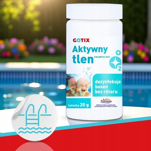 Aktywny Tlen do Basenu Jacuzzi SPA Chemia Basenowa bez Chloru Tabletki na Arena.pl