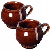 Kadax Kubki z Uchem do Grzańca Wina 300ml Zestaw