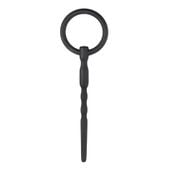 silicone penis plug with pull ring