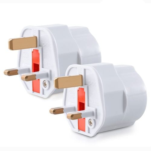 2x Adapter gniazdka EU na UK Dubaj Malta Cypr Emiraty Katar z na Arena.pl