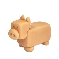 Cukrowa figurka na tort świnka jak z Minecraft