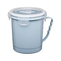 Kubek z uchwytem do mikrofalówki ODI 700ml szczelna pokrywa z zatrzaskami
