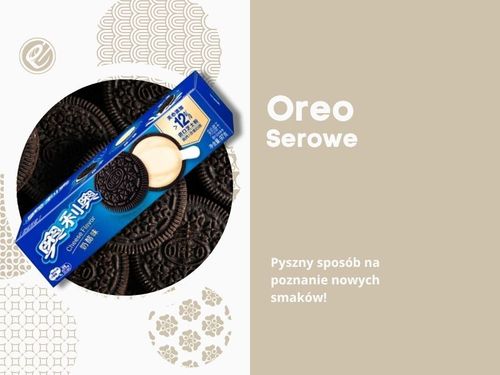 Oreo Cheese chińskie ciastka z nadzieniem serowym 97g na Arena.pl