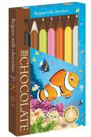 Czekoladowe Kredki RYBKI Belgijska Czekolada 100g