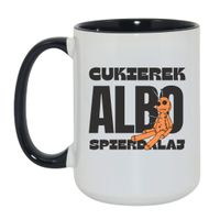 Duży Biało-Czarny 450 ml