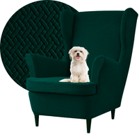 POKROWIEC NA FOTEL USZAK  JODEŁKA ZIELONY