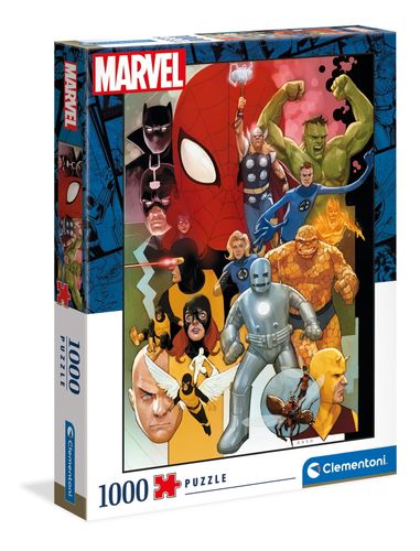 PUZZLE 1000 CLEMENTONI MARVEL 80 39612 na Arena.pl