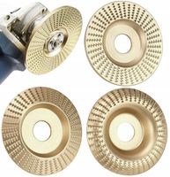 3x TARCZA DO SZLIFOWANIA FREZ DO DREWNA 100mm 16mm FREZ TARNIK ŚCIERNE