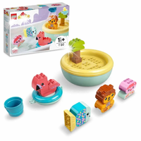 LEGO 10966 DUPLO Zabawa w kąpieli: pływająca wyspa ze zwierzątkami + TORBA