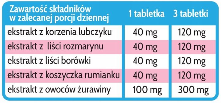 UROPLUS 60 tabletek UKŁAD MOCZOWY KAMICA NEREK zdjęcie 2