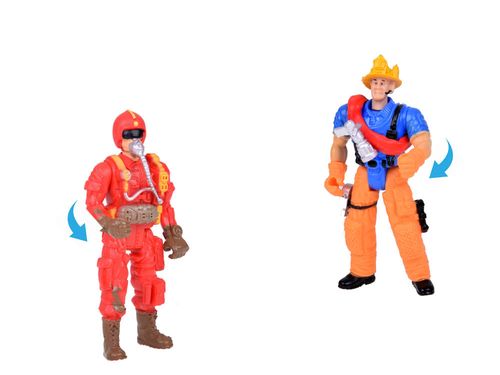 ZESTAW POJAZDY STRAŻACKIE Z DŹWIĘKIEM AKCESORIA na Arena.pl