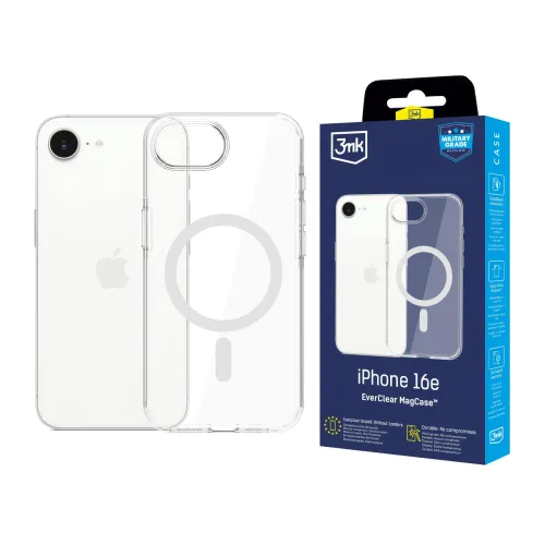 Etui 3mk EverClear MagCase na Apple iPhone 16E - przezroczyste na Arena.pl