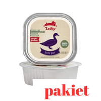 6 x Czysta kaczka dla psa 300g | lekkostrawna karma monobiałkowa | Leiky