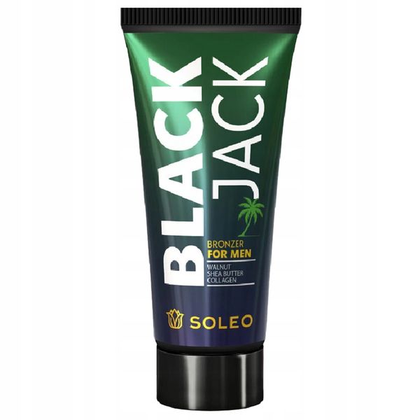 Bronzer dla Mężczyzn DO OPALANIA SOLEO BASIC BLACK JACK 150ml zdjęcie 1
