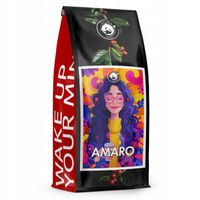 Kawa ziarnista 1kg AMARO Arabica 100% Limited Edition - Blue Orca + GRATIS