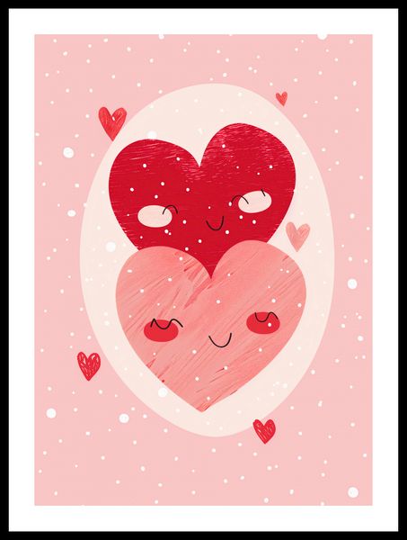 Plakat 39,5x55cm Ciepło Serca zdjęcie 3