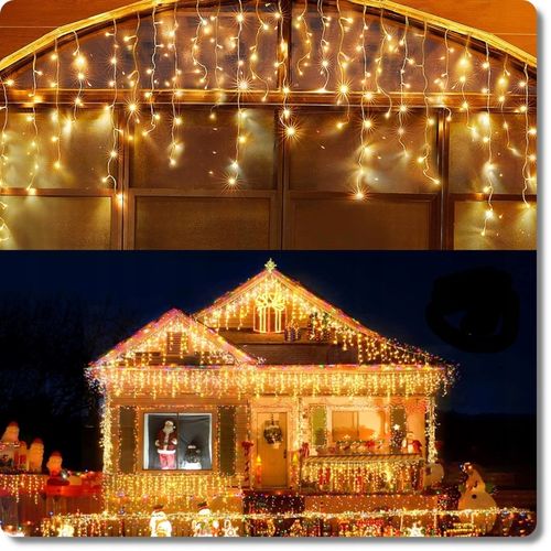 SOPLE FLASH 300 LED ZEWNĘTRZNE BIAŁE CIEPŁE lampki + zimny Flash na Arena.pl