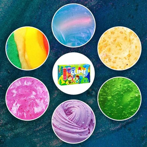 ZESTAW DO ROBIENIA SLIME FABRYKA LABORATORIUM XXL SLIME BOX GLUT JUMBO na Arena.pl