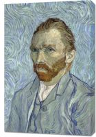 Obraz 60x90cm  Self-Portrait 3, Van Gogh Vintage do Salonu