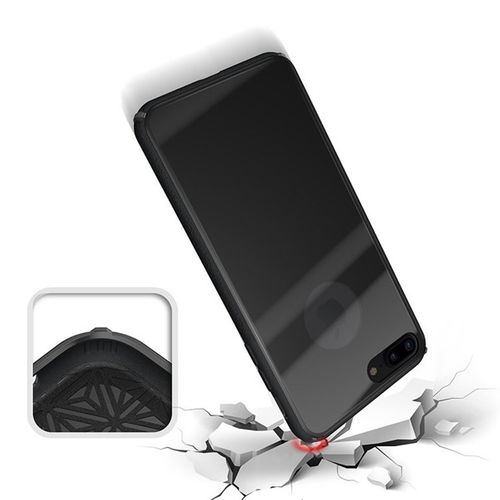 TEMPERED GLASS CASE IPHONE 7 8 PLUS CZARNY na Arena.pl